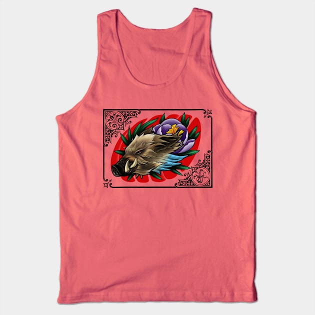 Piggy Tank Top by jobyc